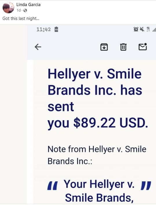 SmileBrandsFB3-30-24 class action settlement payouts