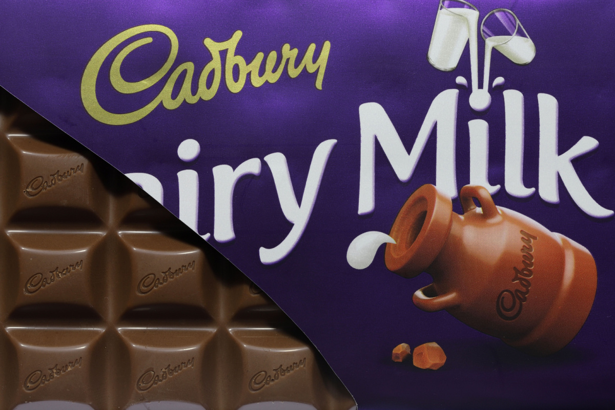 Cadbury Dairy Milk bar of chocolate