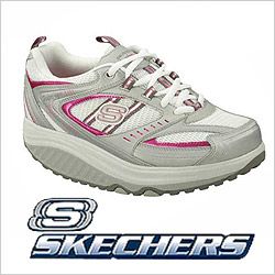 Skechers Shape Ups White Leather Fitness Walking Shoes 11800-Women's Size  9.5 N7