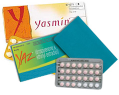Yaz and Yasmin birth control