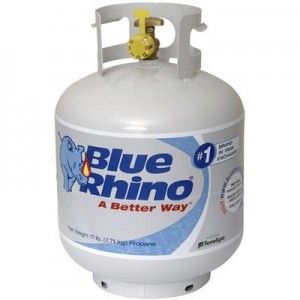 Blue Rhino propane tank