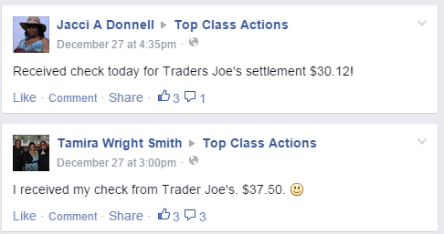 Trader Joes class action settlement