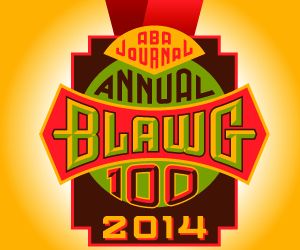 2014 Blawg 100 Winner