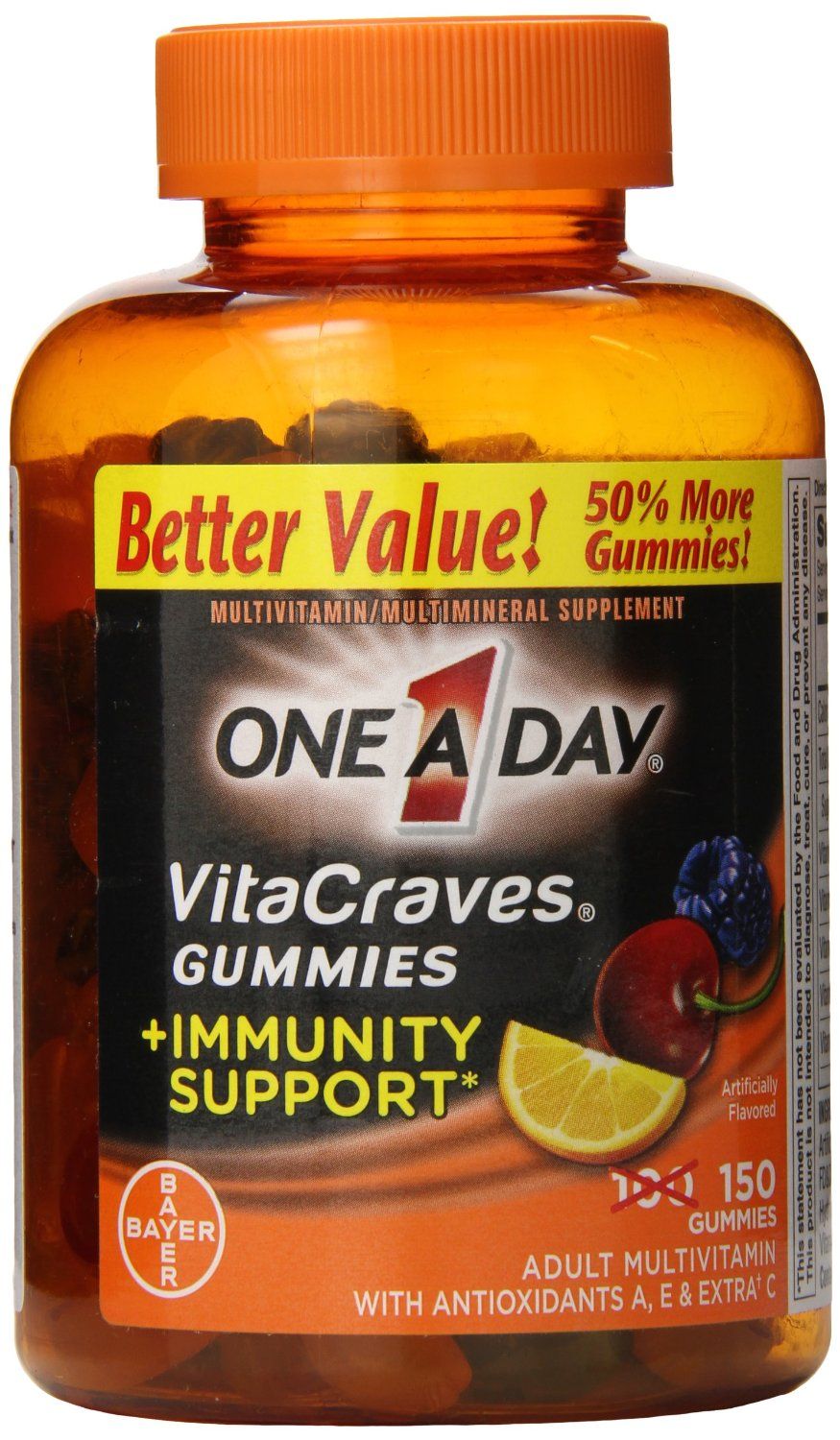 Bayer One A Day Vitamin Marketing Class Action Lawsuit Trimmed