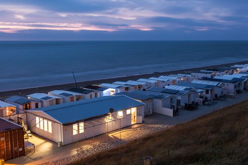 Beach mobile home park