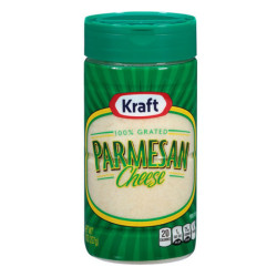 Kraft 100% Granted Parmesan Cheese