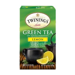 Twinings green tea with lemon