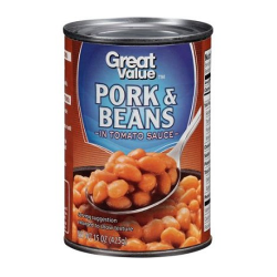 walmart great value pork and beans