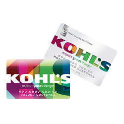 kohls store credit card