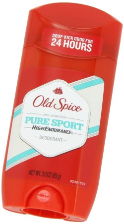 Old Spice Deodorant Burns