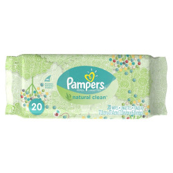 Pampers-natural-clean-wipes