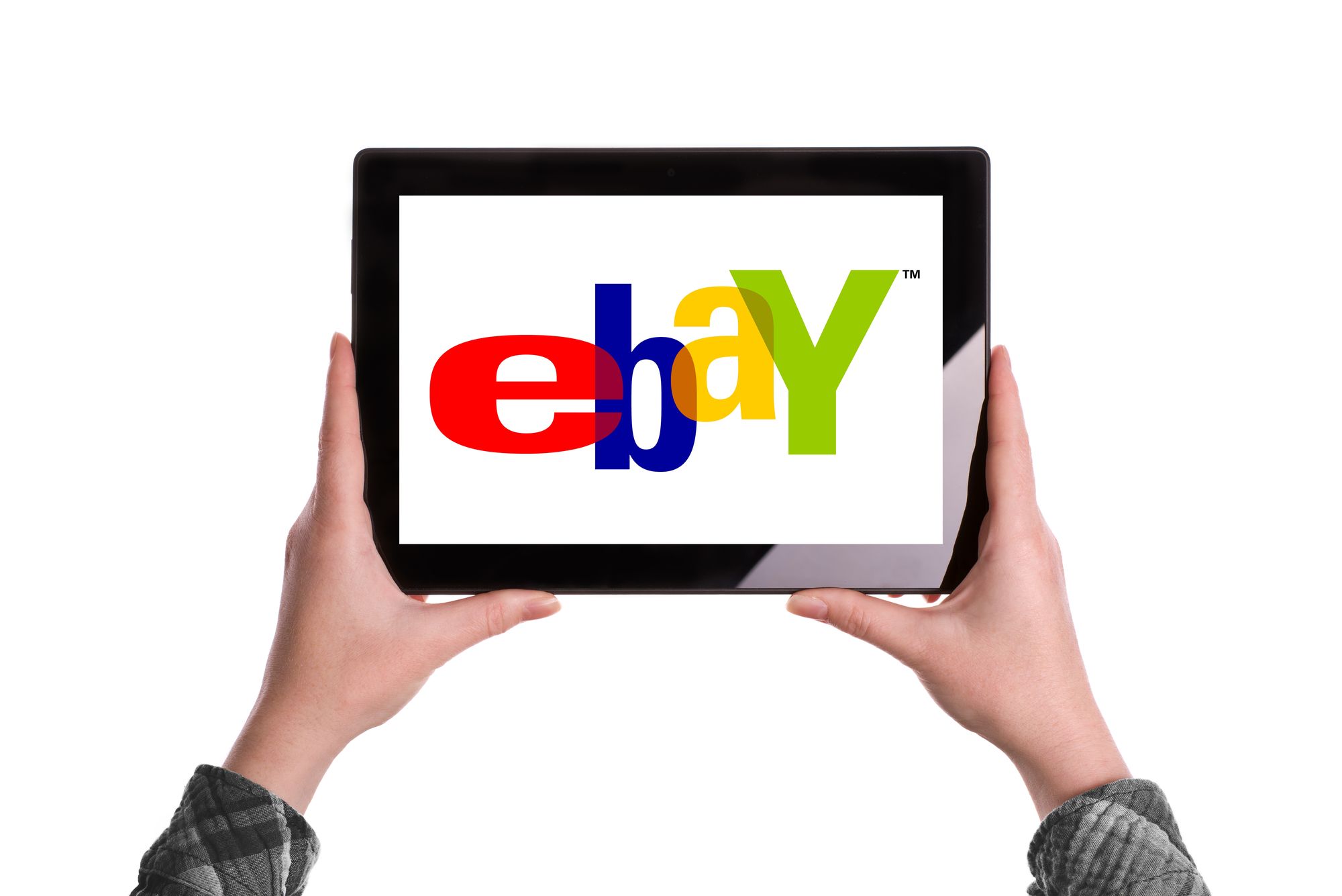 Ebay Logo On Digital Tablet