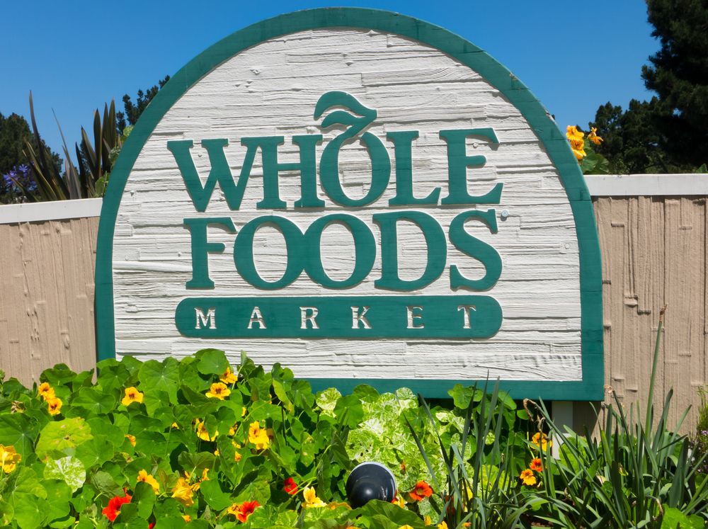 Whole Food Market exterior sign.