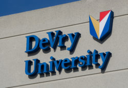 DeVry University Logo and Emblem