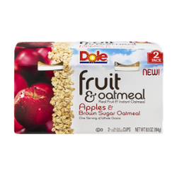 dole-fruit-oatmeal-apples-brown-sugar