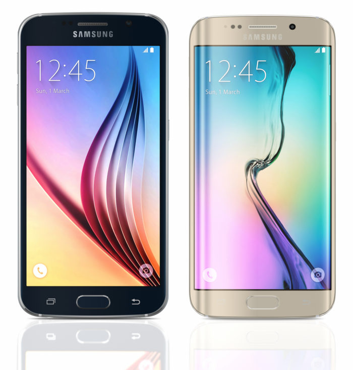 image of Samsung Galaxy S6 and Galaxy S6 Edge smartphones