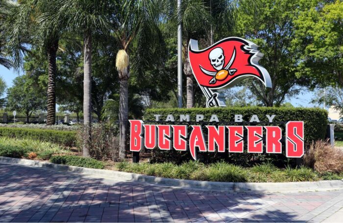 The Tampa Bay Buccaneers team headquarters in Tampa, Florida