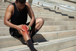 runner knee pain Zimmer Persona knee replacement