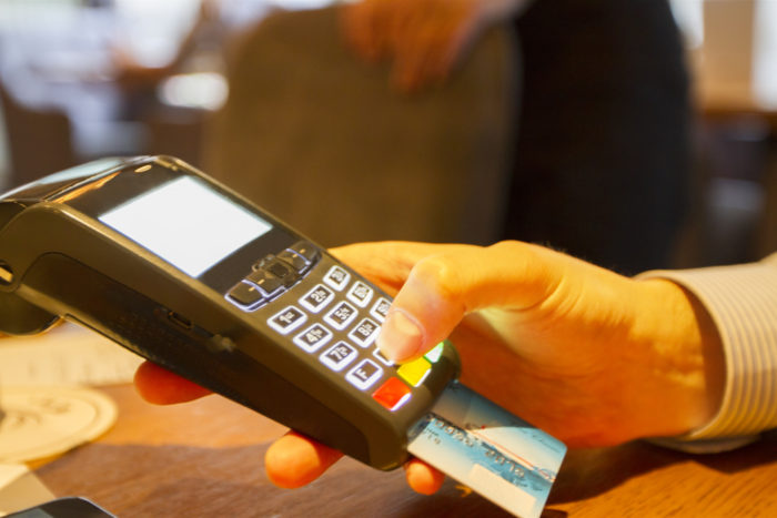 FACTA credit card debit card receipt terminal