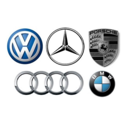 Volkswagen, BMW, Audi, Porsche, Mercedes-Benz