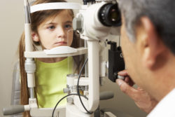 Avastin eye injection silicone floaters girl eye exam