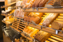 Panera, bread and different types of bakery products
