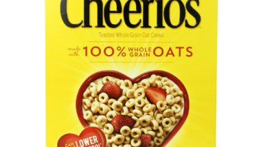 box of cheerios cereal