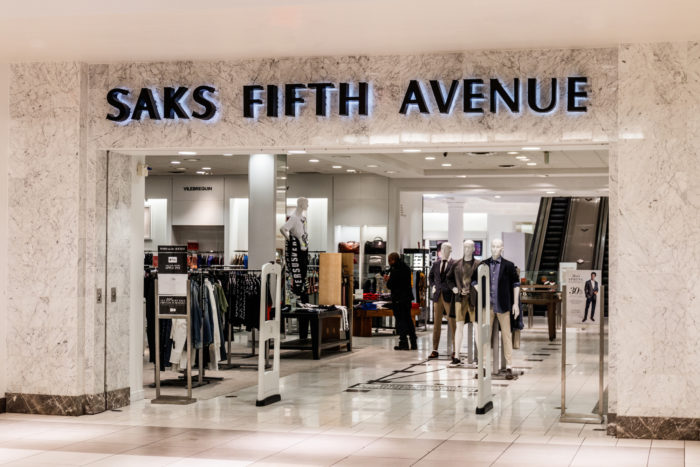 Saks fifth avenue clothing store