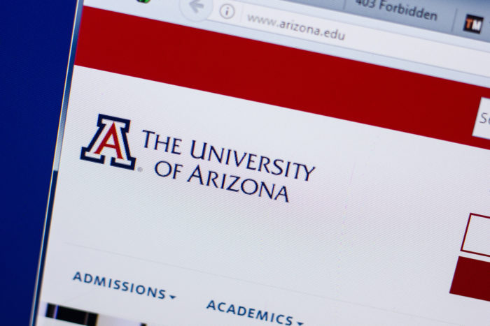 university of Arizona UofA website