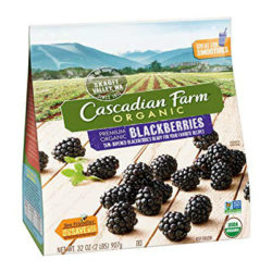 General Mills owned Cascadian Farm brand blackberries