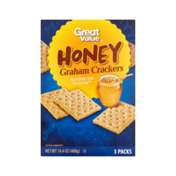 Box of Walmart brand Great Value Graham Crackers