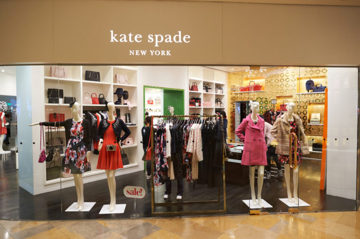 kate spade clothing and handbag store