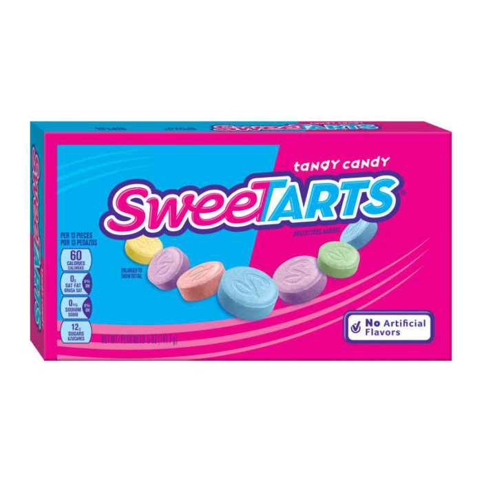 box of SweeTARTS original tangy candy
