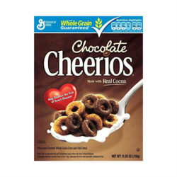 box of chocolate cheerios