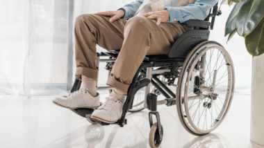 man suffering nursing home neglect