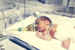 Baby in incubator may have suffered birth injury trauma