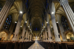 Interior of St. Patrick's Cathedral