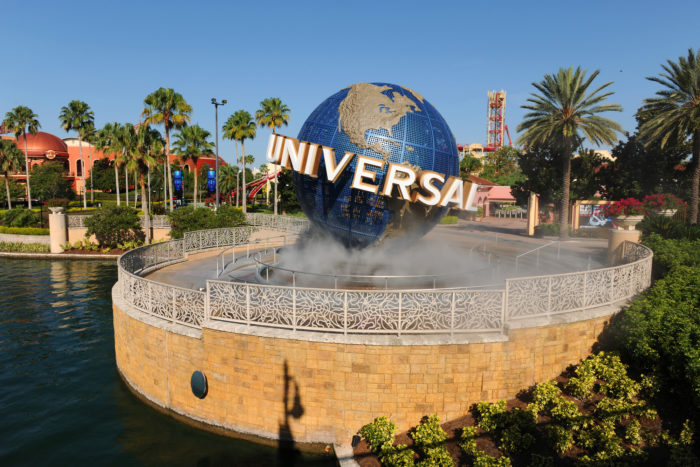entrance to Universal Studios in Orlando Florida