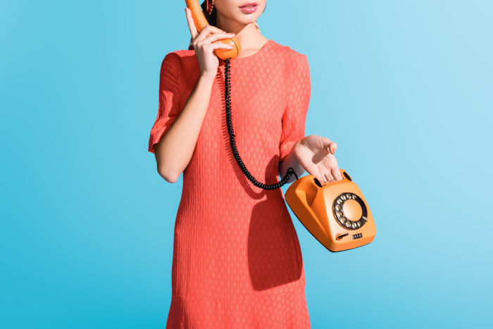 woman on phone with Cedar Financial