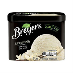 breyers natural vanilla ice cream
