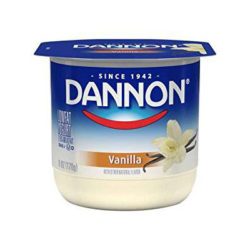 dannon vanilla yogurt