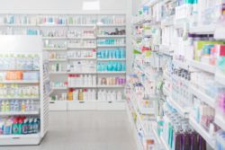 Aurobindo valsartan in a pharmacy