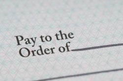 Paycheck pay to the order of