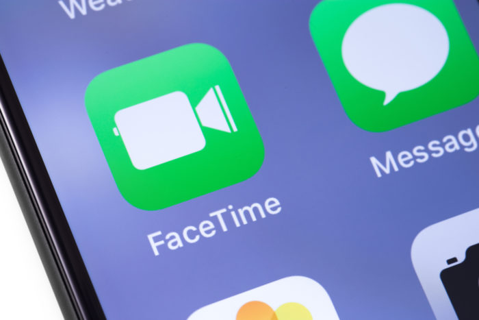 facetime app on iphone
