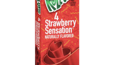 fruit roll-ups strawberry flavored
