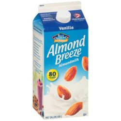 blue diamond almond breeze almondmilk