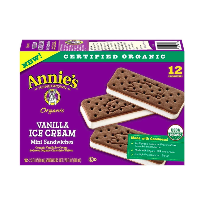 Annie's Homegrown Class Action Says Ice Cream Doesn't Contain Real Vanilla