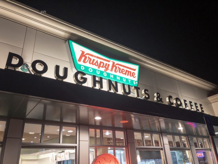 krispy kreme doughnut shop
