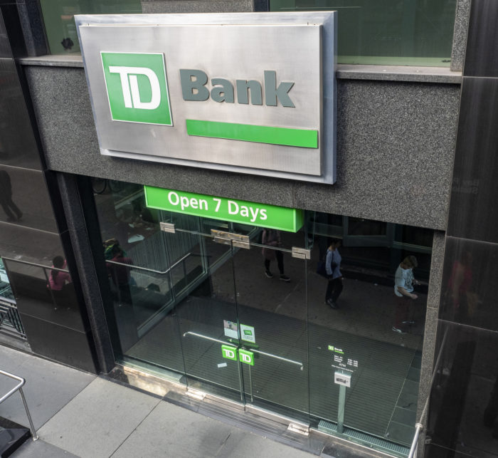 TD Bank exterior