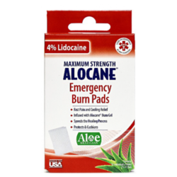 alocane emergency burn pads recalled